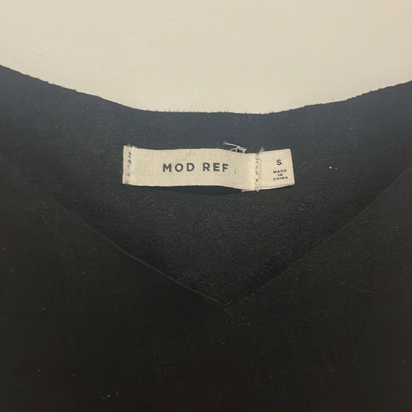 Mod Ref Midi Black Dress with Straps Size Small - Picture 3 of 9